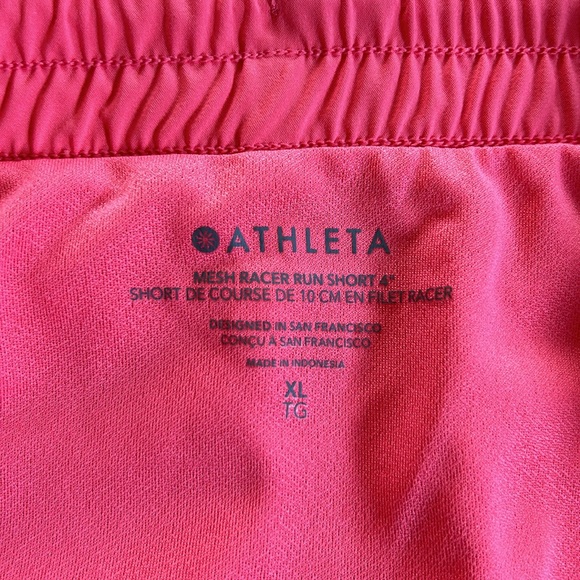 Athleta Mesh Run Racer Short 4” sz XL NWT - Picture 8 of 9